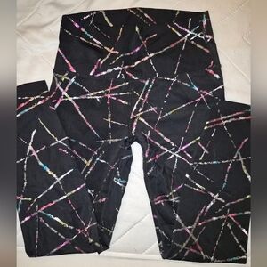Zyia abstract leggings no tags